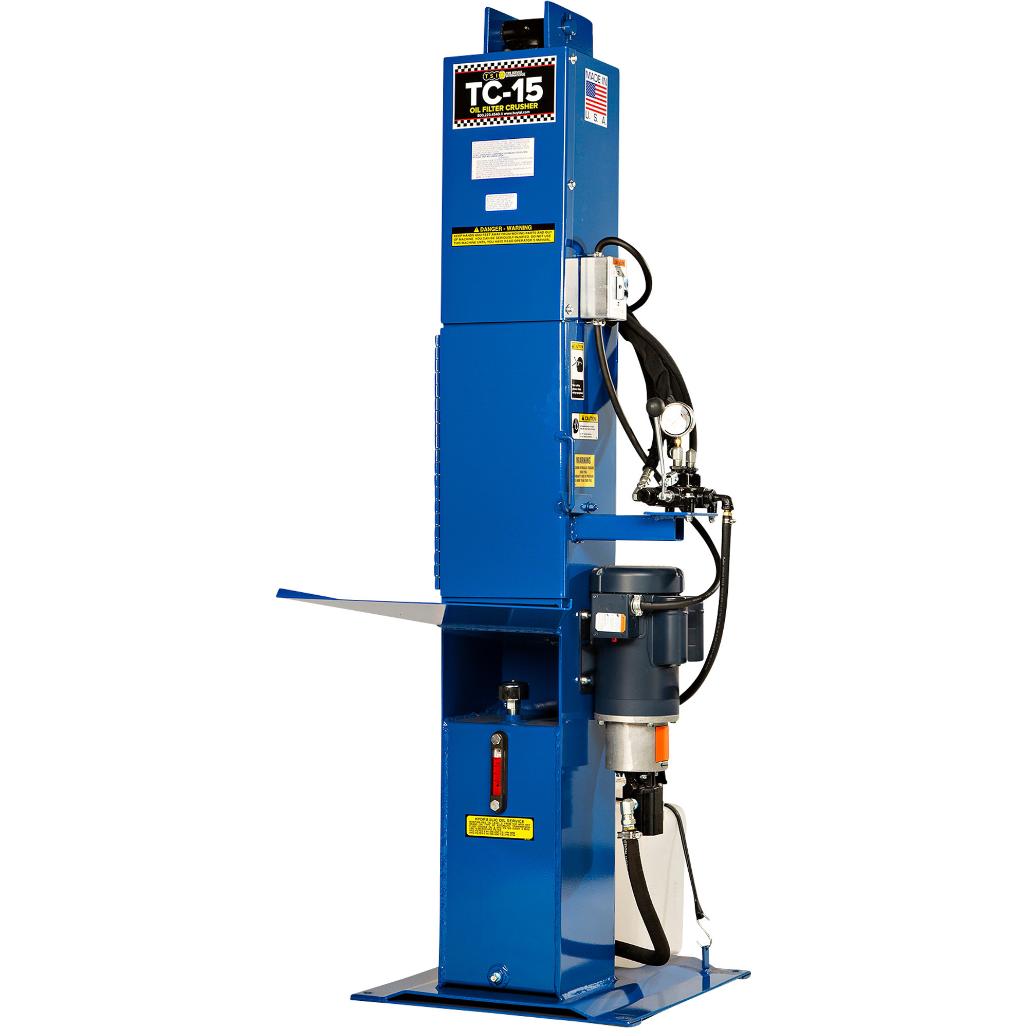 TSI Oil Filter Crusher, Model# TC-15